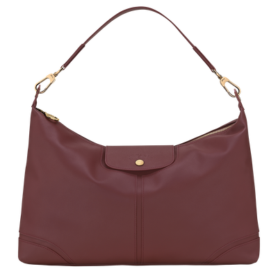 Le Pliage Xtra Shoulder bag , Burgundy - Leather
