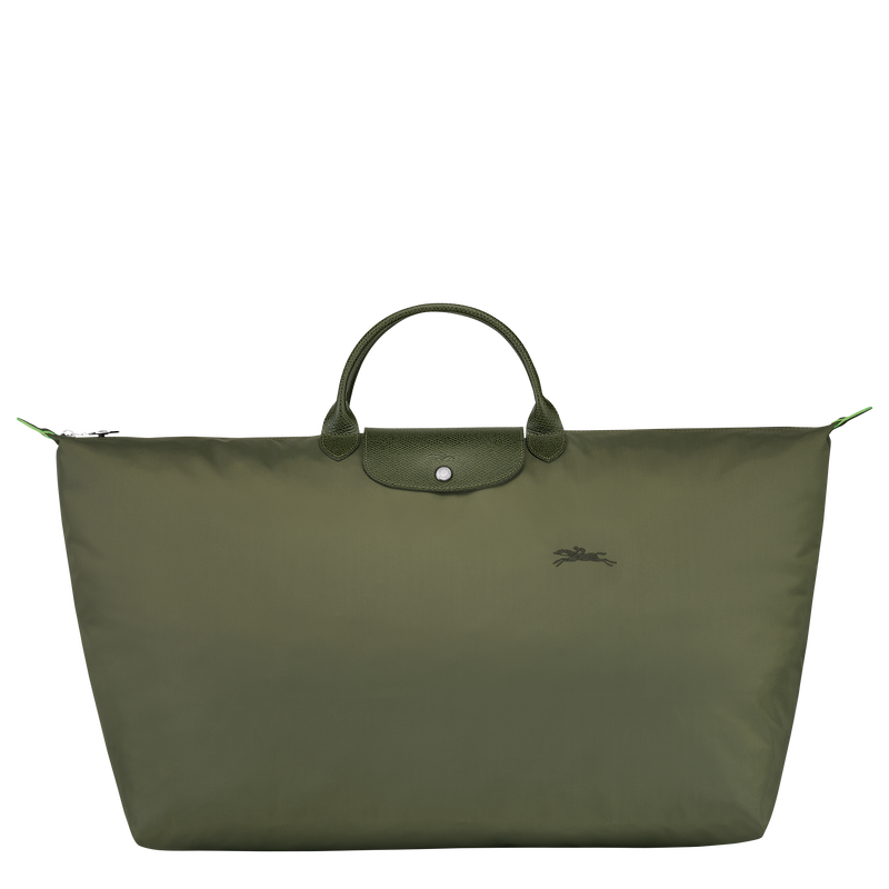 Le Pliage Green M Travel bag , Forest - Recycled canvas  - View 1 of  6