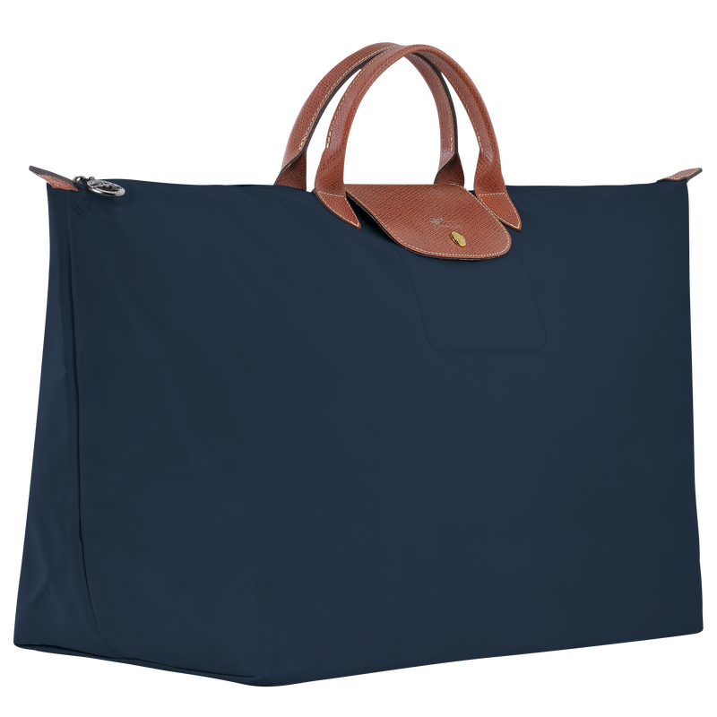 Le Pliage Original XL Travel bag , Navy - Recycled canvas  - View 3 of  7