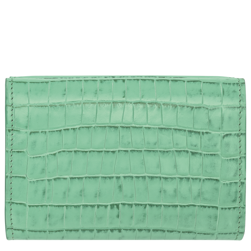 Longchamp Pocket Compact wallet , Mint - Leather  - View 2 of  3
