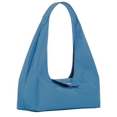 Le Pliage Xtra M Shoulder bag , Azure - Leather