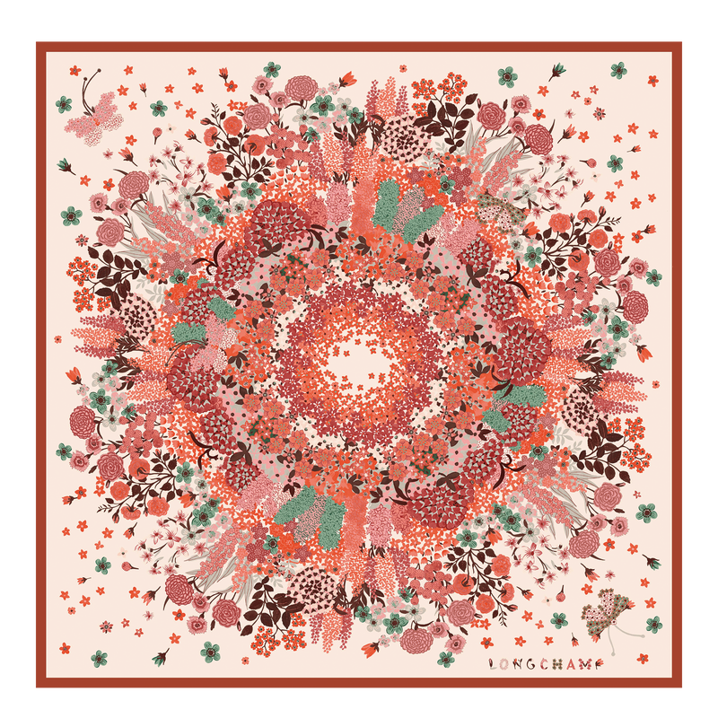 Longchamp cheap silk scarf
