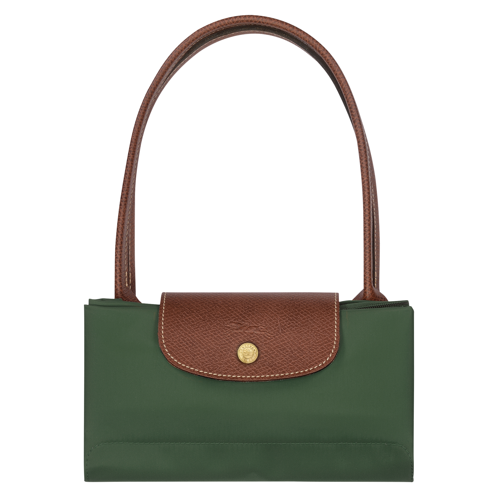 Tote bag L, British Green - View 7 of 
        7 - zoom in Le Pliage Original Tote bag L, British Green