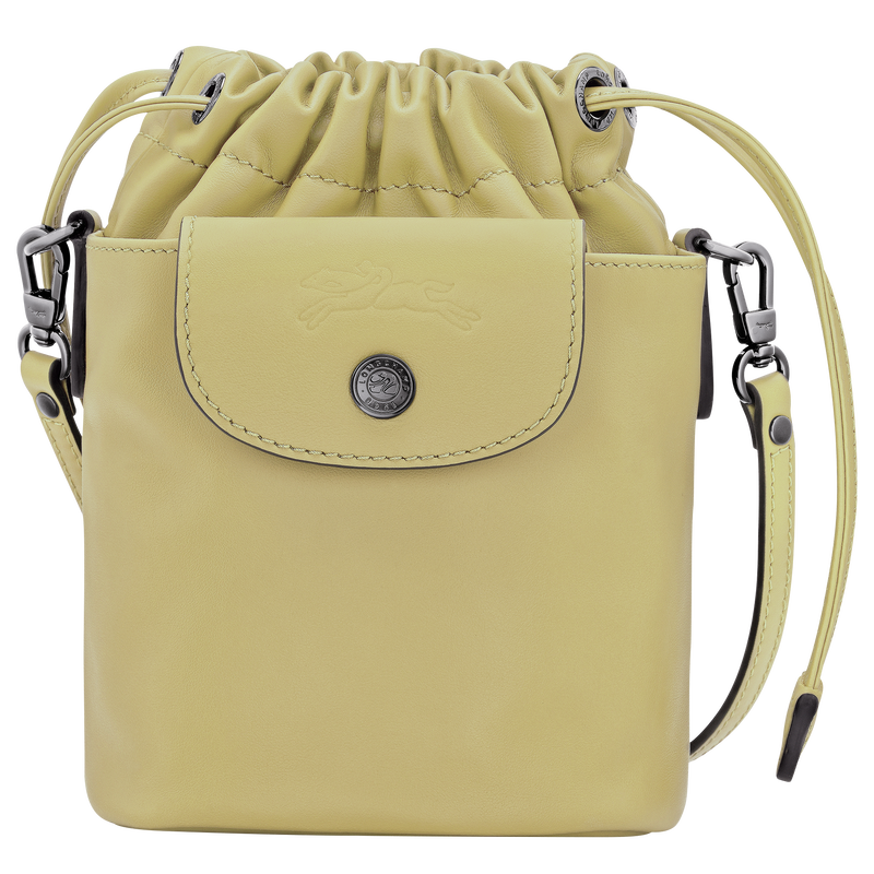 Le Pliage Xtra XS Bucket bag , Pistachio - Leather  - View 1 of  6