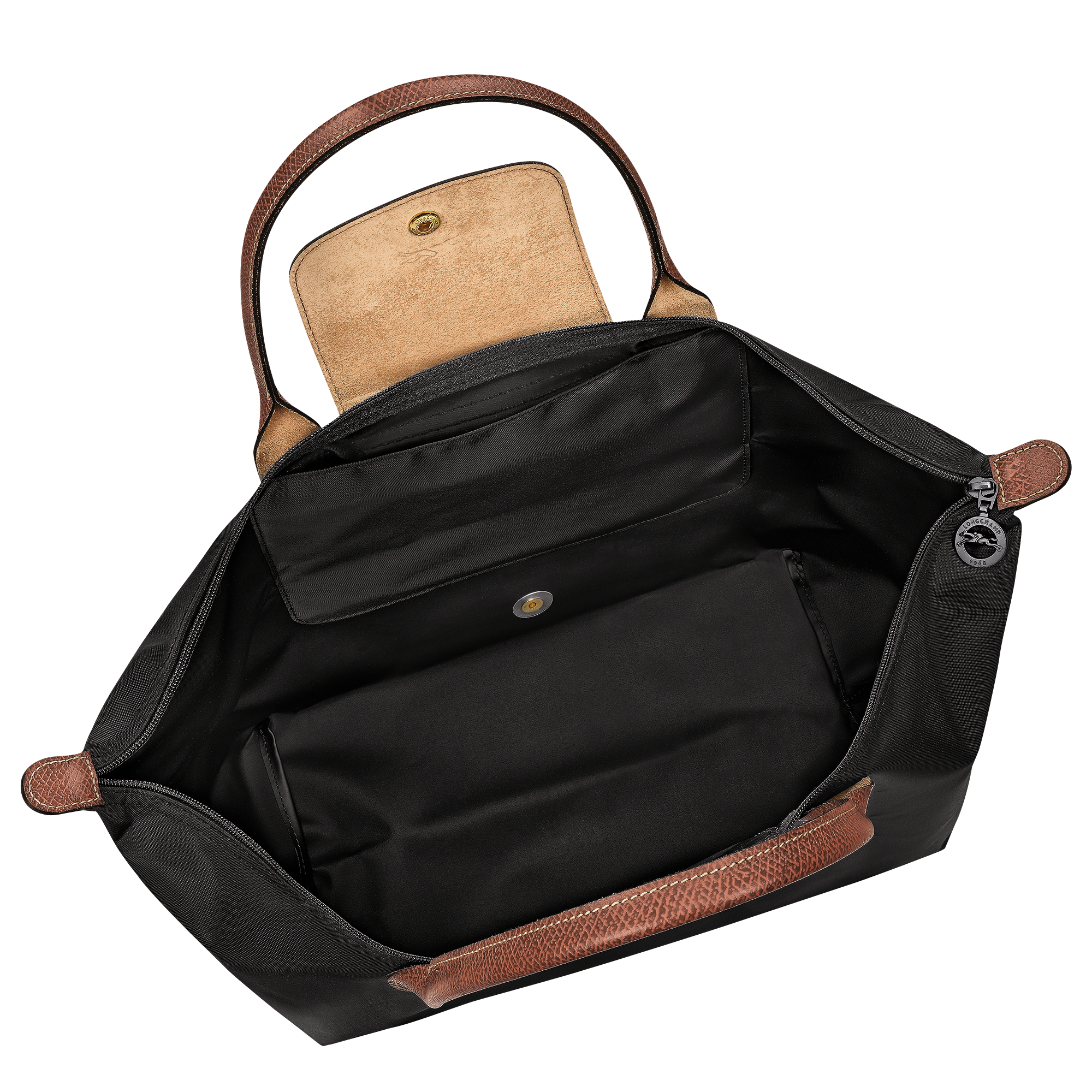 Le Pliage Original Handbag L, Black