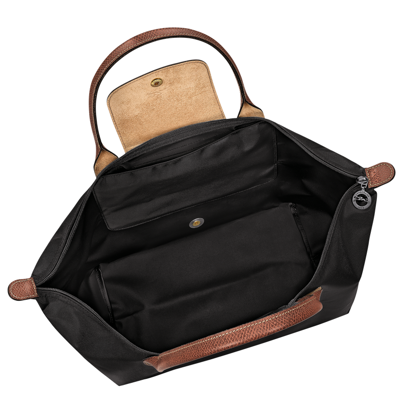 Le Pliage Original L Handbag , Black - Canvas  - View 5 of  8