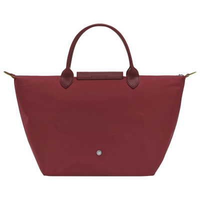 Le Pliage Green Handbag M, Pomegranate