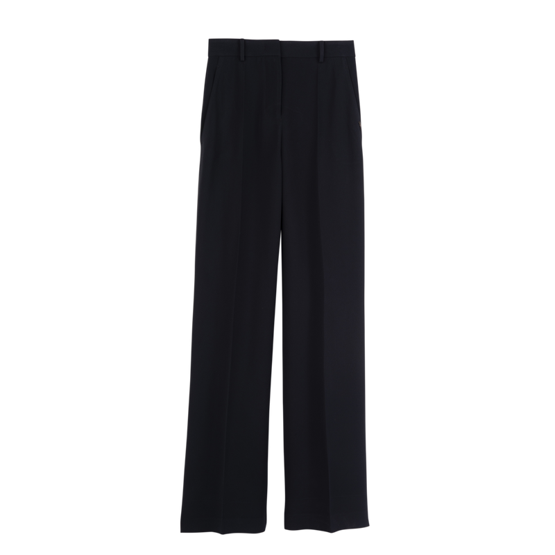 Trousers , Black - Crepe  - View 1 of  4