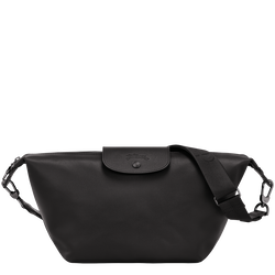 Le Pliage Xtra S Hobo bag , Black - Leather