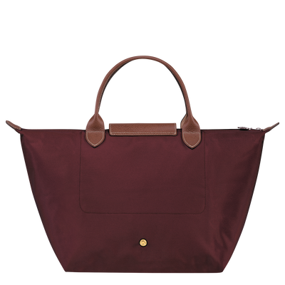 Le Pliage Original Handbag M, Burgundy