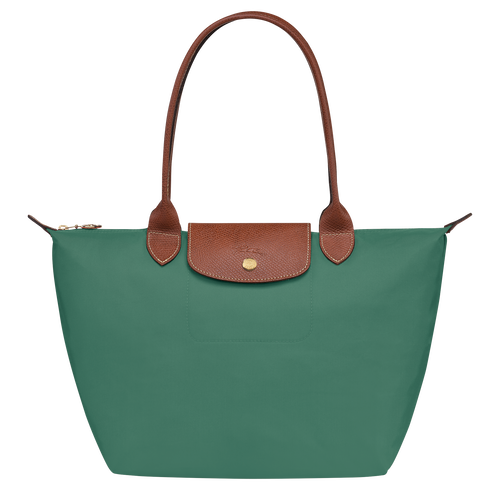 Le Pliage Original M Tote bag , Sage - Recycled canvas - View 1 of  5