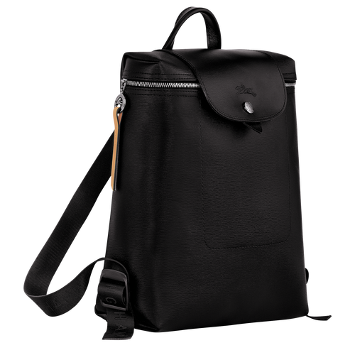 Le Pliage City M Backpack , Black - Canvas - View 2 of  4