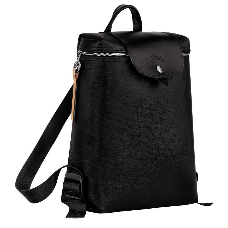 Le Pliage City M Backpack , Black - Canvas  - View 2 of  4