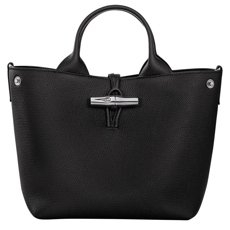 Le Roseau S Handbag , Black - Leather  - View 5 of  7