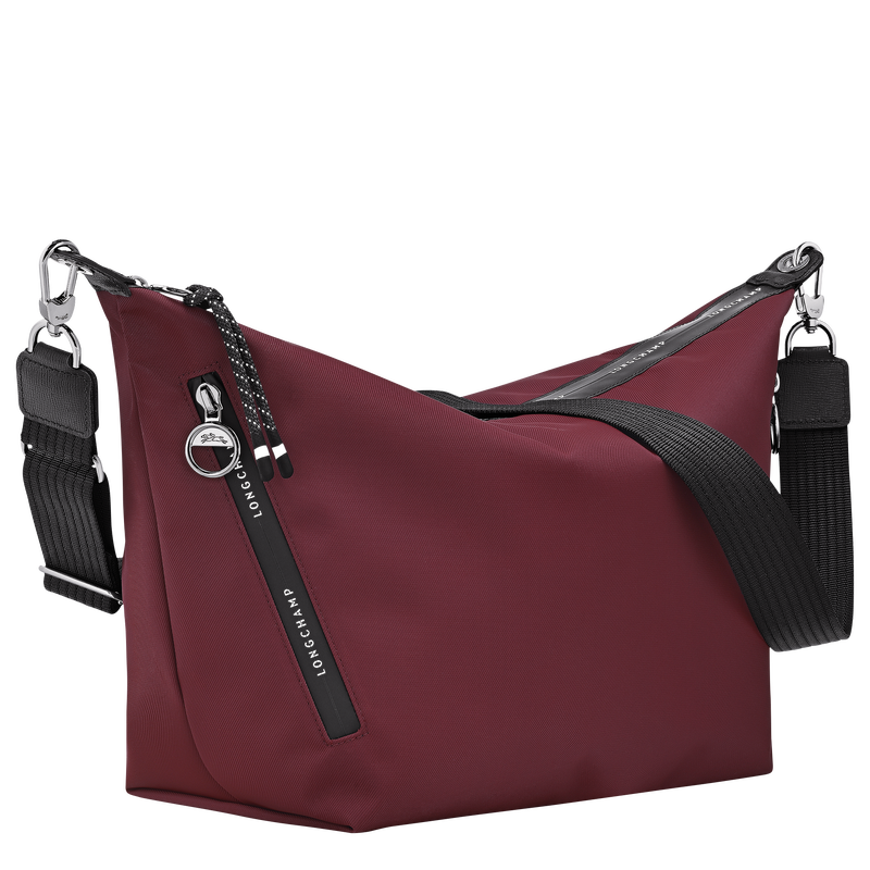Le Pliage Collection Crossbody bag , Burgundy - Canvas  - View 2 of  3