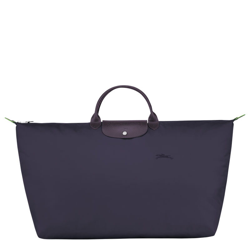 Le Pliage Green M Travel bag , Bilberry - Recycled canvas  - View 1 of  6