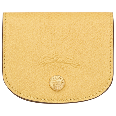 Épure Card holder , Yellow Chick - Leather