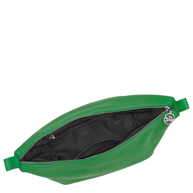 Le Slouchy S Crossbody bag , Green - Leather  - View 5 of  6