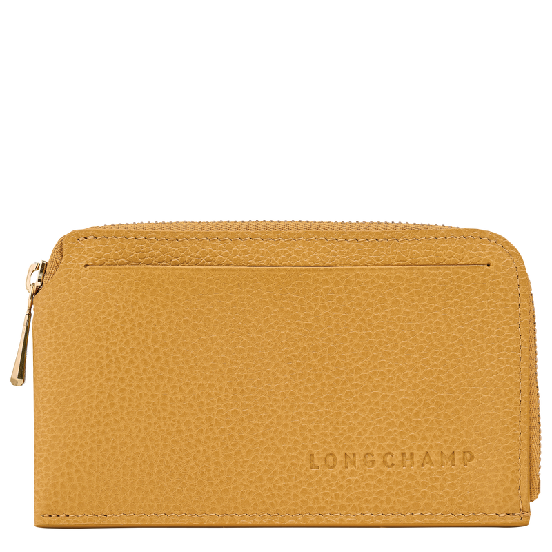 Le Foulonné Card holder , Nutmeg - Leather  - View 1 of  2