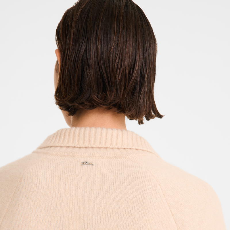Cardigan , Beige - Knit  - View 5 of  5