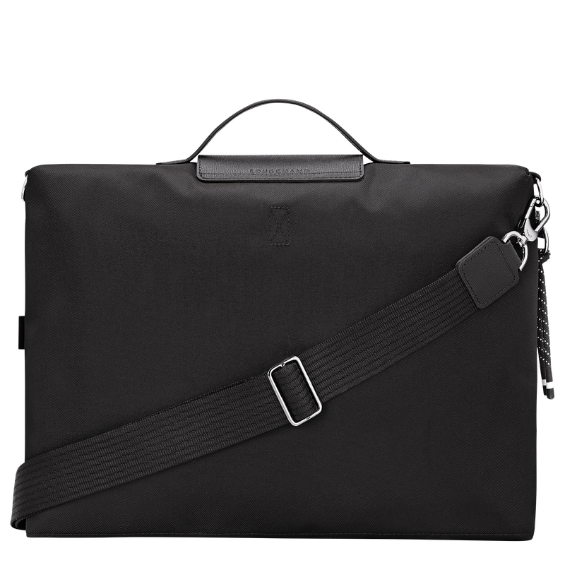 Le Pliage Energy Briefcase , Black - Canvas  - View 4 of  6