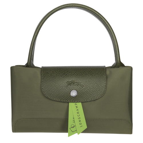 Le Pliage Green M Handbag , Forest - Recycled canvas - View 6 of  6
