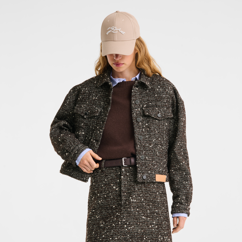 Jacket , Mocha - Tweed  - View 3 of  3