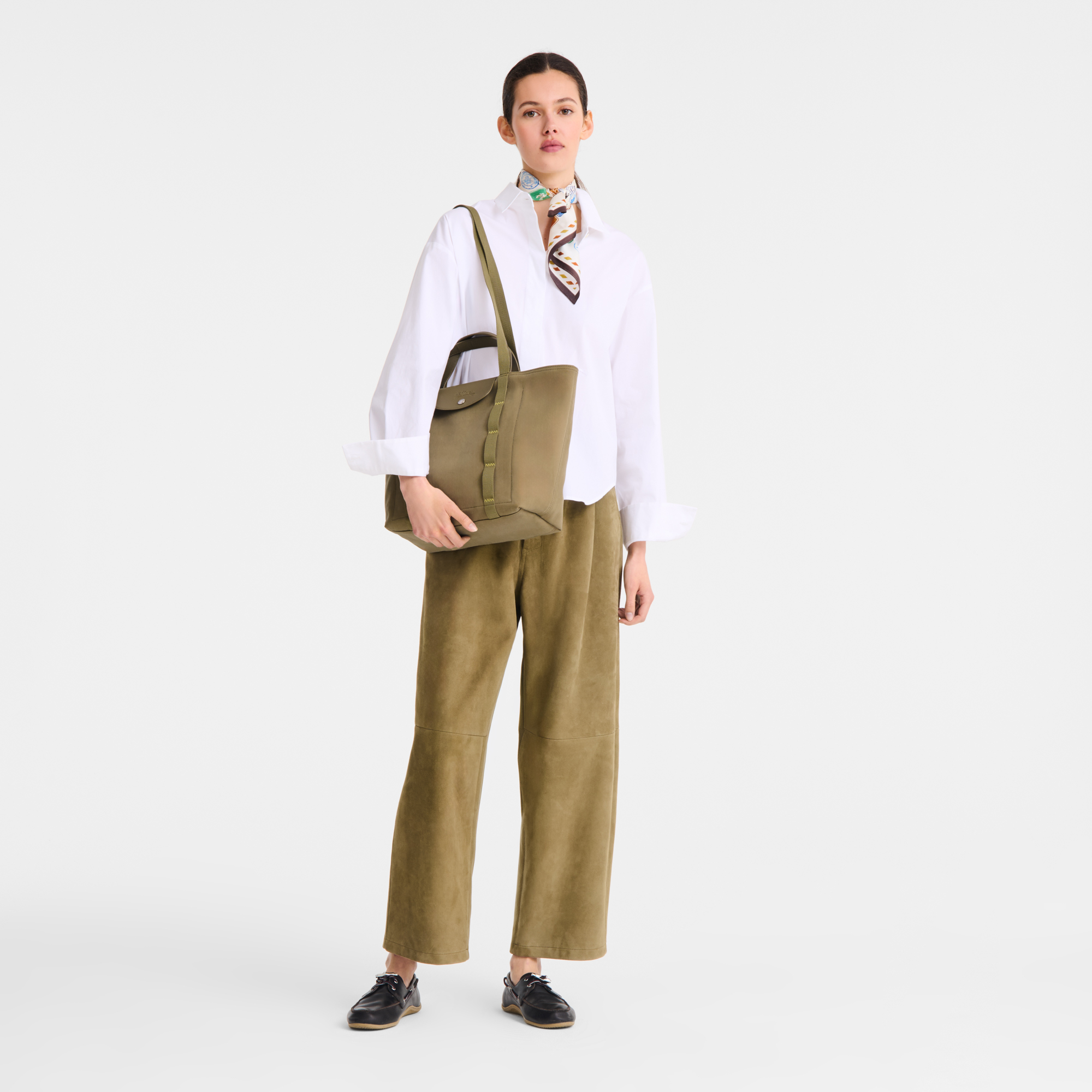 Le Pliage Collection Tote bag M, Lichen