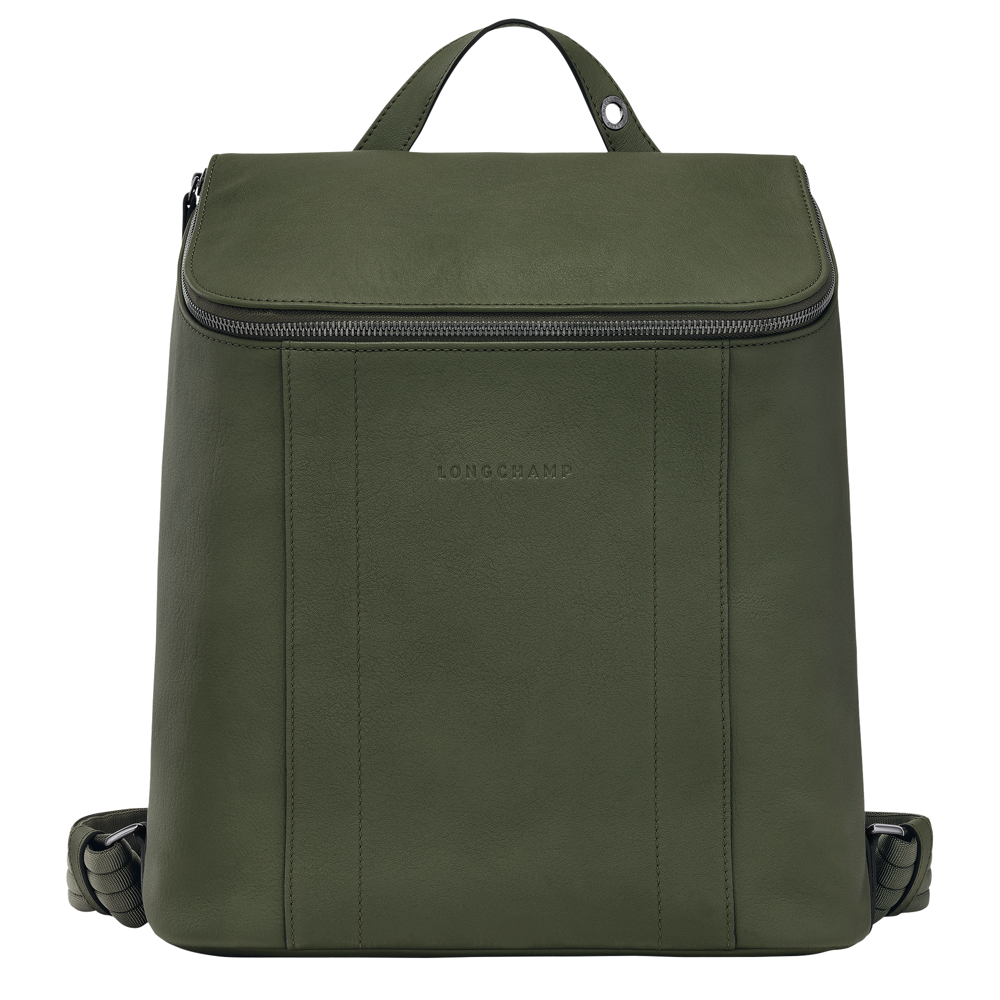 Backpack M, Khaki - View 1 of 
        4 - zoom in Longchamp 3D Backpack M, Khaki