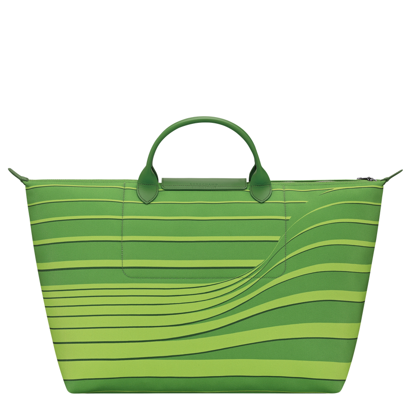 Le Pliage Collection S Travel bag , Heritage Green - Canvas  - View 3 of  4