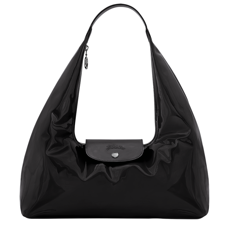 Le Pliage Xtra L Shoulder bag , Black - Leather  - View 1 of  3