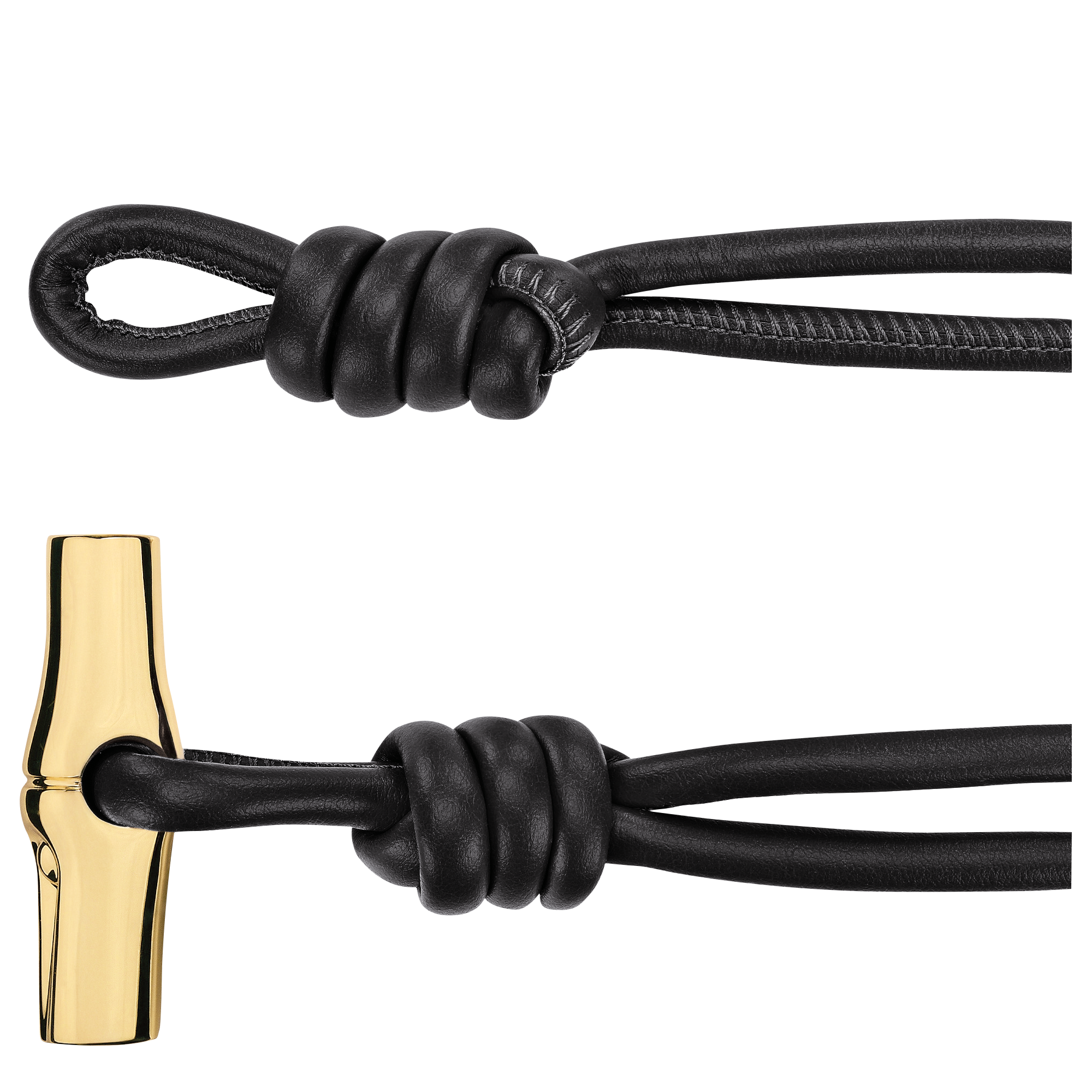 Le Pliage Xtra Ladies' belt, Black