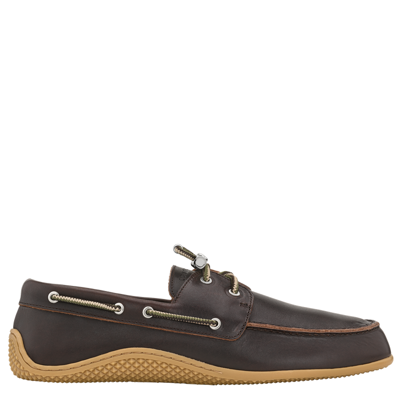 Longboat Loafer , Mocha - Leather  - View 1 of  4