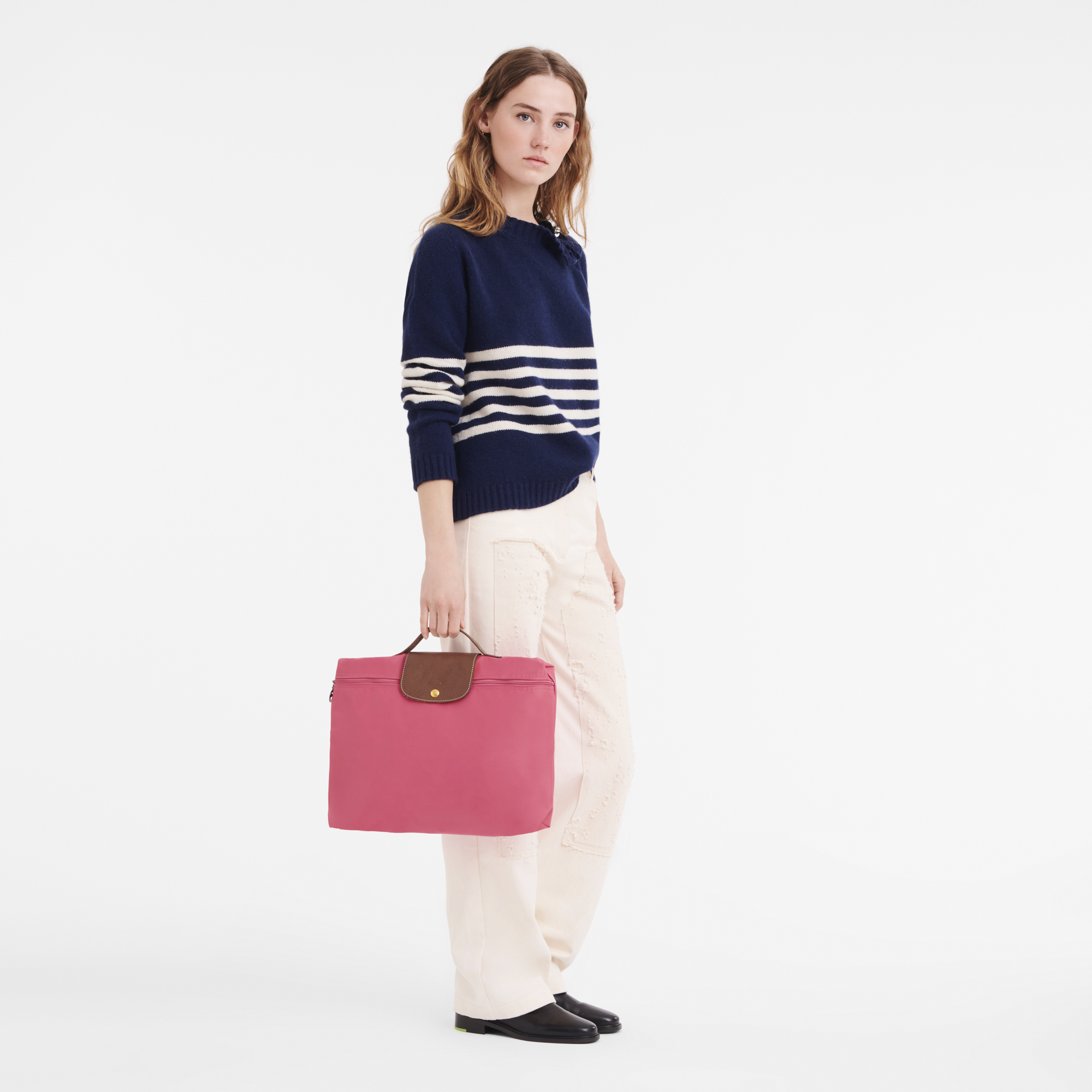 Le Pliage Original Briefcase S, Grenadine