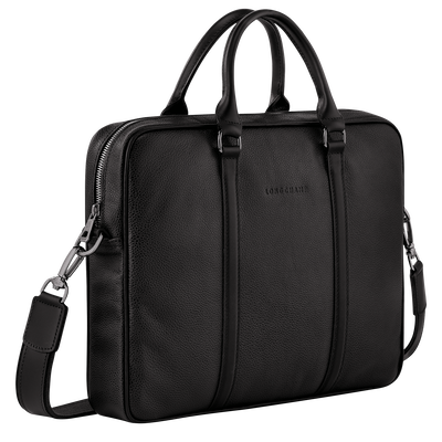 Le Foulonn&eacute; Briefcase XS, Black