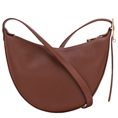 Le Foulonné Crossbody bag S, Coffee