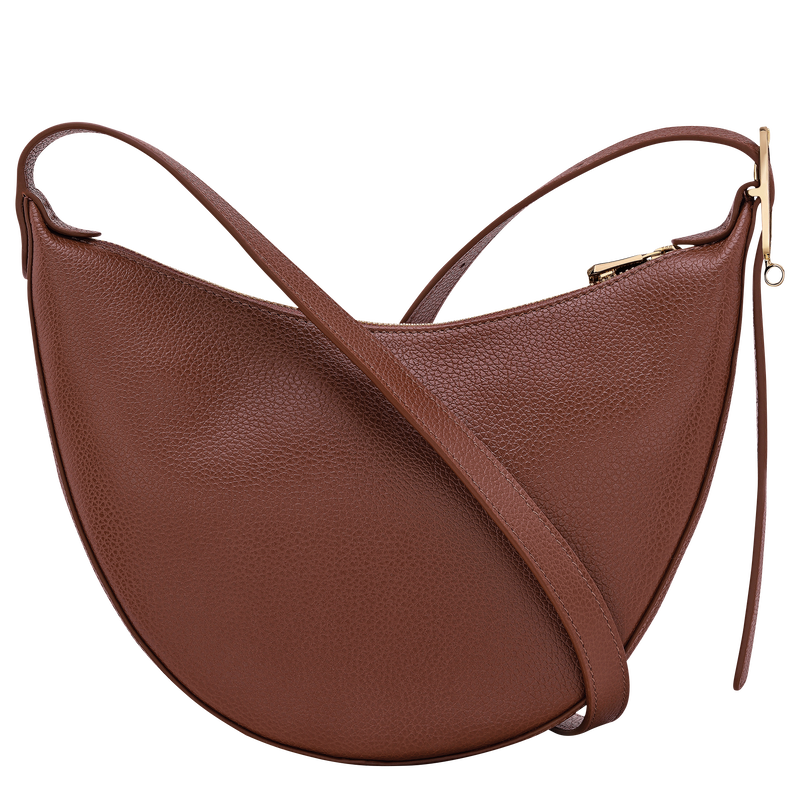 Le Foulonné S Crossbody bag , Coffee - Leather  - View 4 of  6