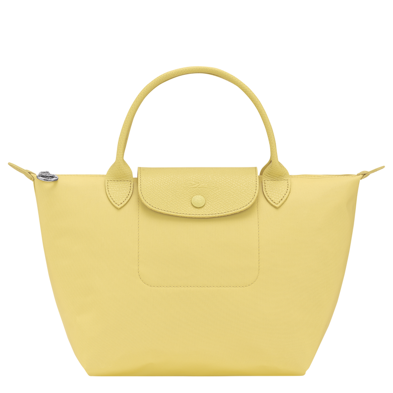 Le Pliage One S Handbag , Lime - Recycled canvas  - View 1 of  8