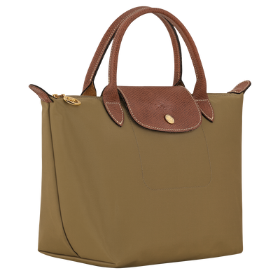Le Pliage Original S Handbag , Olive - Recycled canvas