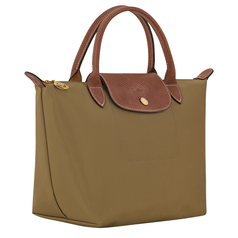 Le Pliage Original S Handbag , Olive - Recycled canvas  - View 2 of  6