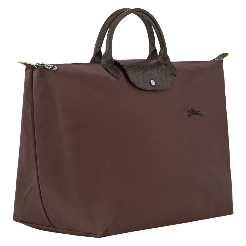 Le Pliage Green XL Travel bag , Mocha - Recycled canvas  - View 3 of  7