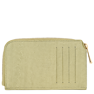 Longchamp Pocket Card holder, Pistachio