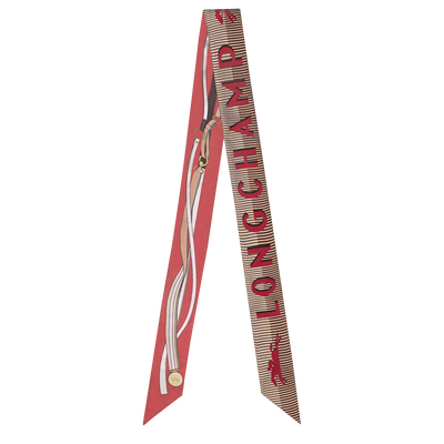 A Toute Allure Headband , Coral - Silk