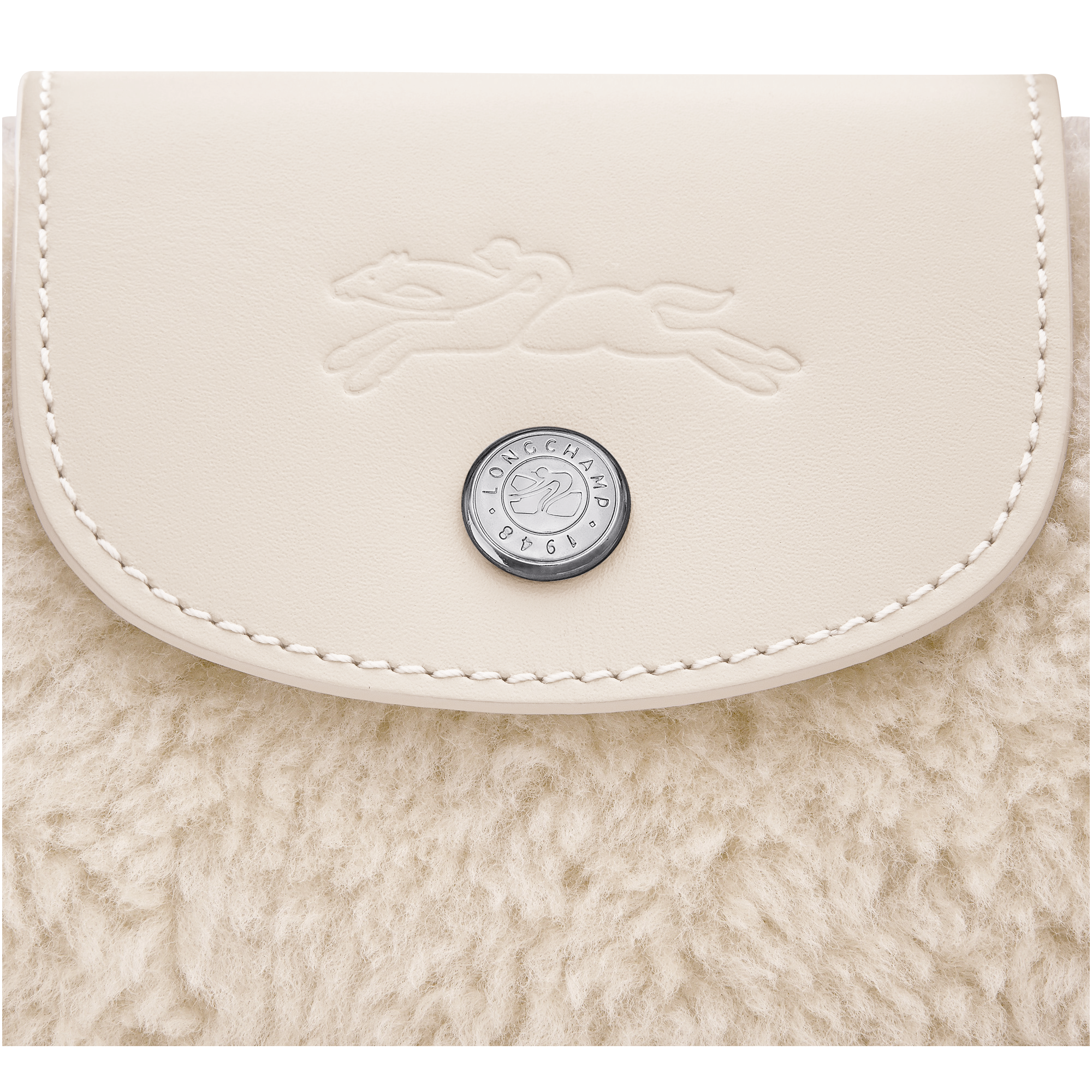 Pouch XS, Ecru - View 5 of
5 - zoom in Le Pliage Xtra Pouch XS, Ecru