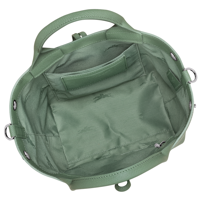 Le Roseau S Handbag , Oregano - Leather  - View 6 of  7