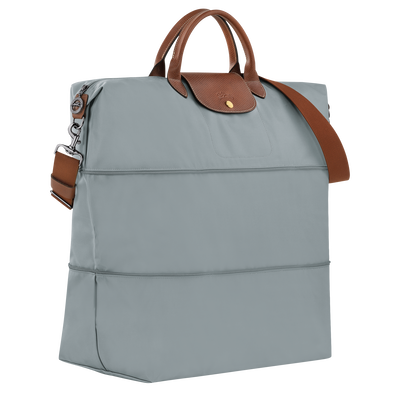 Le Pliage Original Travel bag expandable, Steel