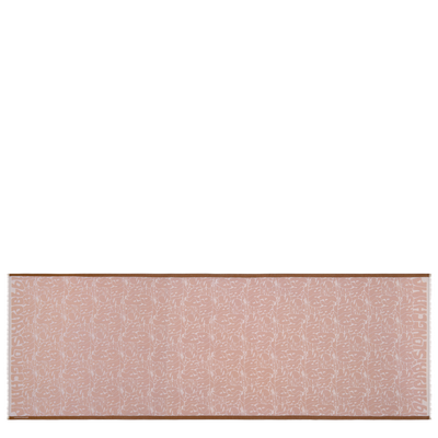 La Cavalcade Longchamp Stole , Pink Tea - Modal