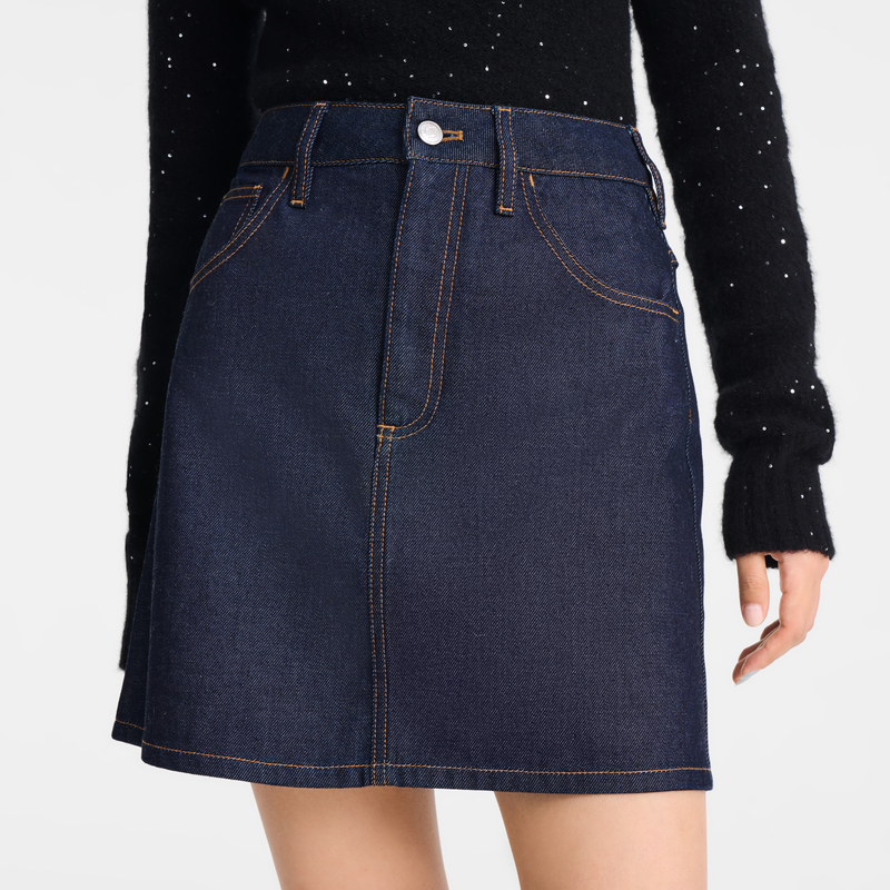 Skirt , Midnight Blue - OTHER  - View 4 of  5