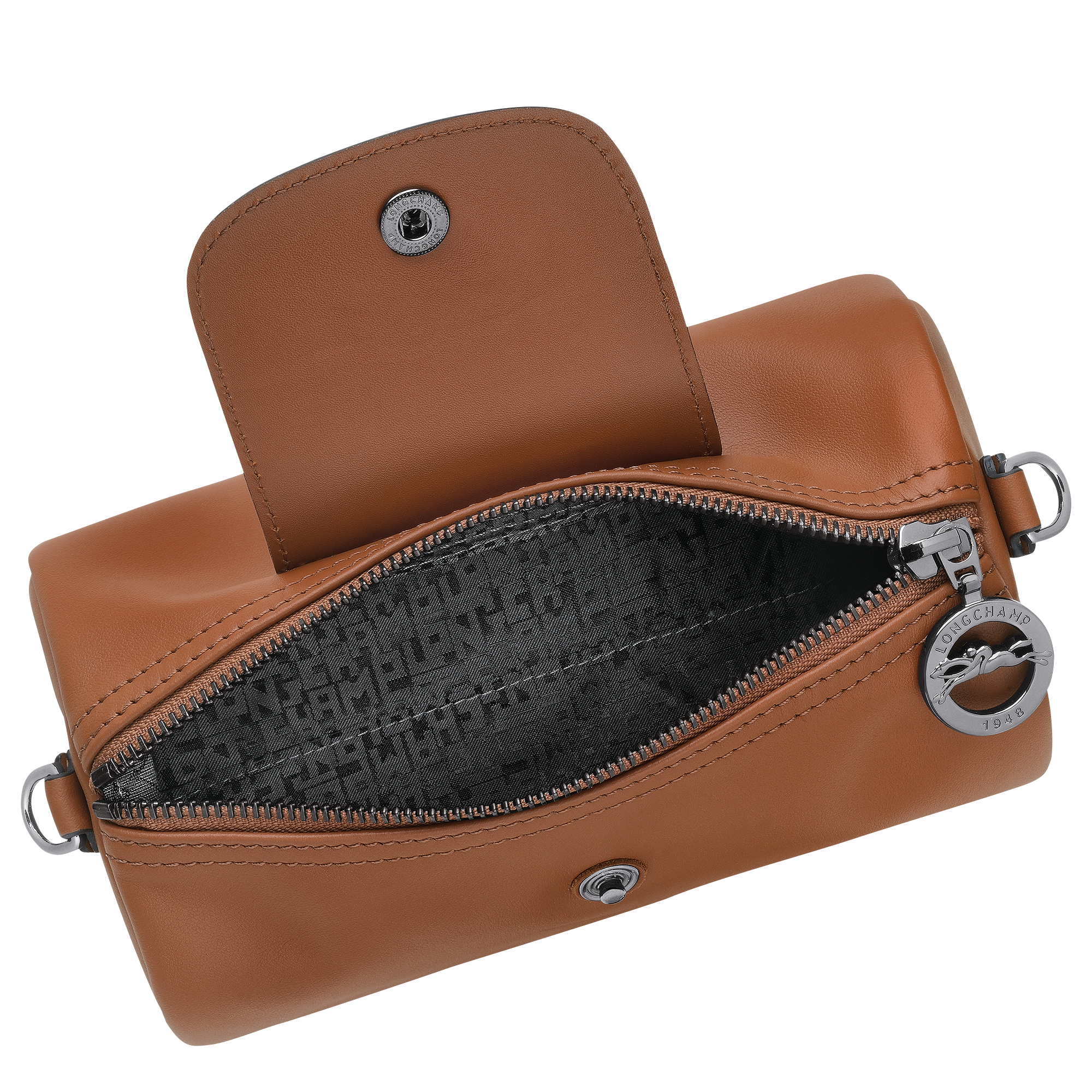 Crossbody bag XS, Cognac - View 5 of 
        6 - zoom in Le Pliage Xtra Crossbody bag XS, Cognac