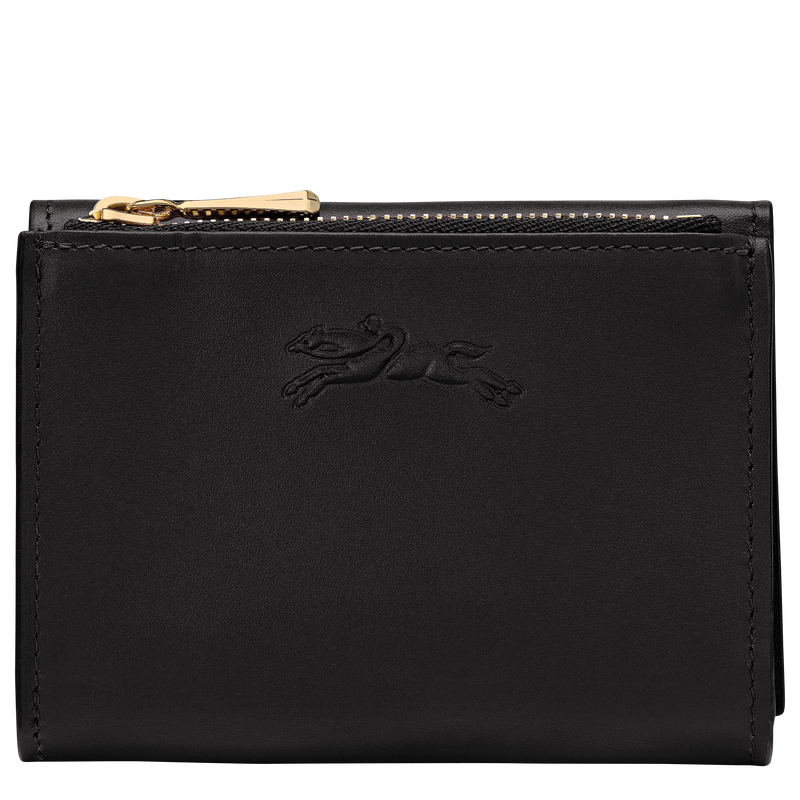 &Eacute;pure Compact wallet , Black - Leather  - View 1 of  3